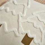 Broderad julgran kuddöverdrag i bomullscanvas Carvallo