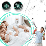 PestGuard – Kompakt ultraljudsskadedjursbekämpare med modern design för hemmabruk Carvallo