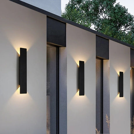 Utomhus Vägglampa Aluminium Väderbeständig LED Carvallo