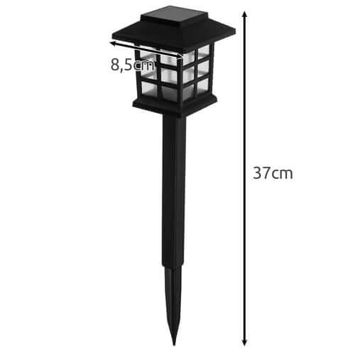 Solcellsdriven trädgårdslampa Alex 6st-Hemnix.se-Hemnix