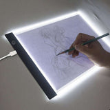 Ritbord med LED – A4, USB & 3 Ljuslägen