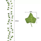 Konstgjord Murgröna Girlang 50 Meter