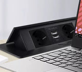 Infällbart Eluttag med USB – Stilren och Smidig