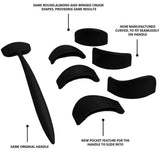 Royallure Komplett ögonmakeupborste- och verktygsset för nybörjare och proffs Carvallo