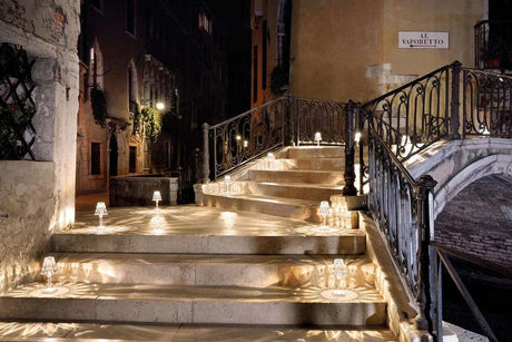 RoyaleGlow Crystal Trådlampa LED | Touch Control & Uppladdningsbar Inomhus/Utebelysning Carvallo