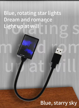 Royallure Bil Tak Stjärnig LED Interiör Ljus – USB Flexibel Ambient Belysning för Fester & Resor Carvallo