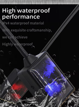 Royallure Bil Tak Stjärnig LED Interiör Ljus – USB Flexibel Ambient Belysning för Fester & Resor Carvallo