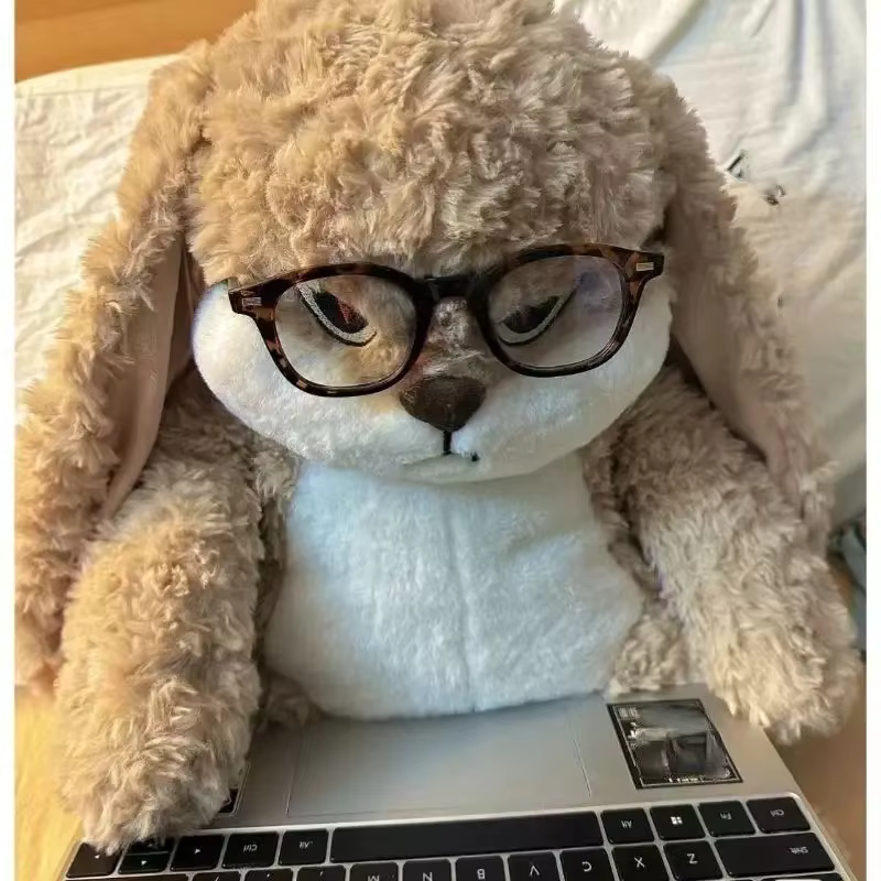 Royallure Arg Big Rabbit Plush Toy - Oversized Kawaii Stuffed Animal för Gåvor Carvallo