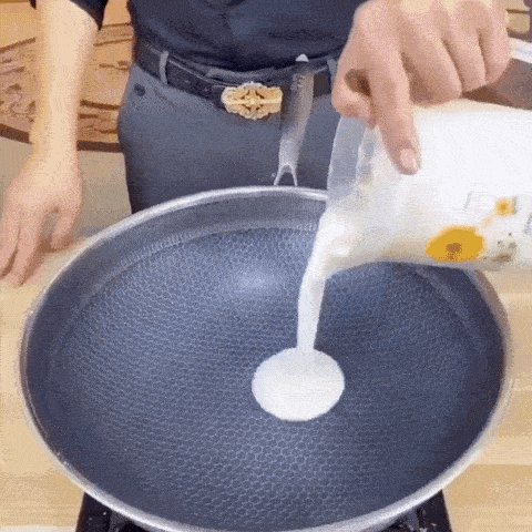 Royallure Rostfritt Stål Non-Stick Stekpanna – 30 cm, Jämn Värme & Hållbar Yta Carvallo