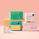 Barnens Instant Print HD Kamera Carvallo