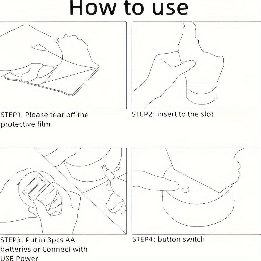 DecoBulldog - 3D Fransk Bulldog Nattlampa med 16 Färger Carvallo