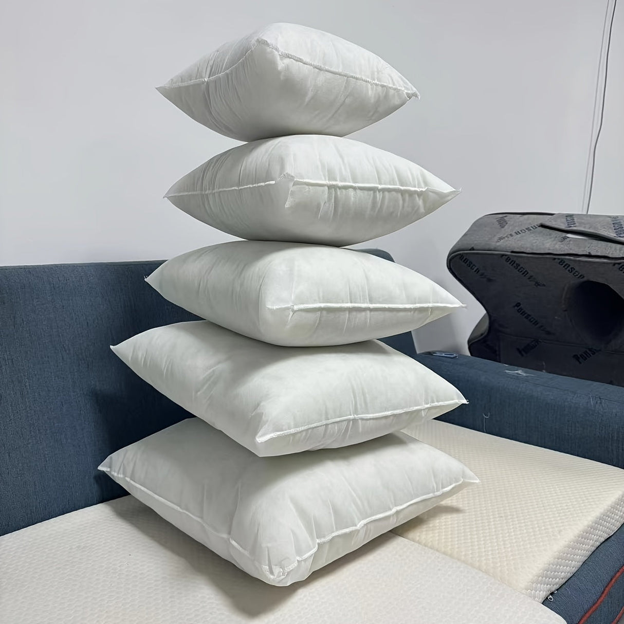 2 Stuks Non-Woven Kuddinlägg - Hög Elasticitet, Modern Stil, För Soffor och Sängar Carvallo