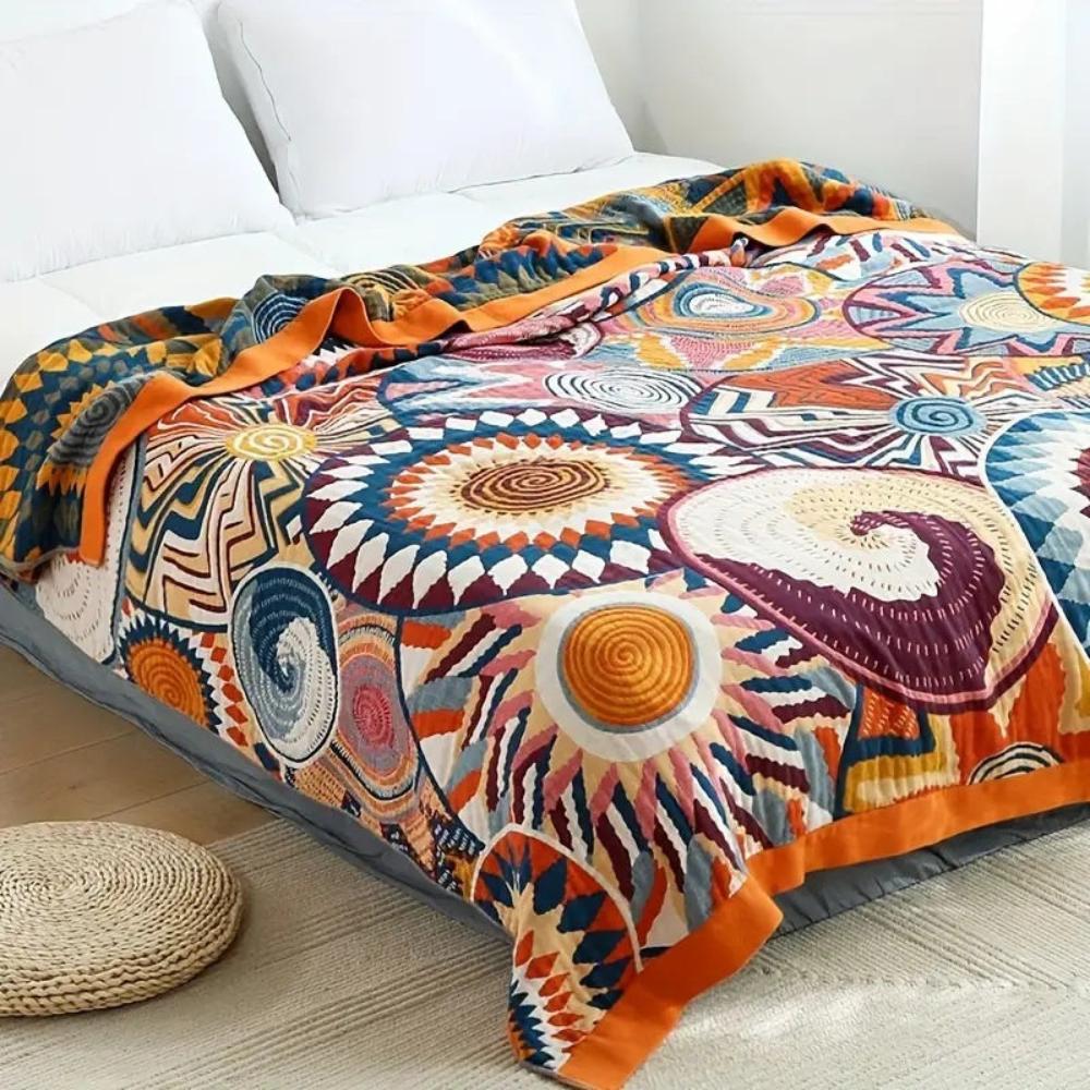 Sunburst Cotton Blanket Carvallo
