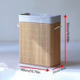 Bambu Vävd Förvaringskorg - Hållbar och Praktisk för Varje Rum Carvallo