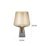 GlowSphere Bordslampa – Italiensk Glaskula Design Carvallo