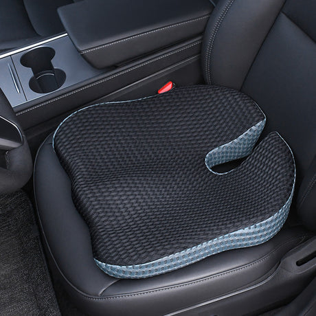 Carvallo Sitzkissen Triacomfort | Triangelform med minnesskum | Andningsbar & tryckavlastande | För bil & kontor Carvallo