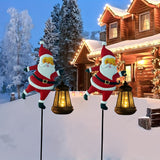 Utomhus solarlampor med Santa lykta Carvallo
