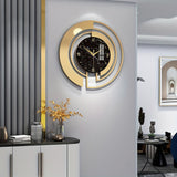 LuxuryTime - Modern Metallväggklocka, 18 tum Carvallo