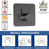 Händiga Självklibbande Krok - För Organisation och Bekvämlighet Carvallo