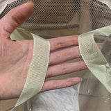 Stor förvaringskorg för leksaker - Genomskinlig tygorganisatör för barnrum och förvaring i hemmet MILA Sverige