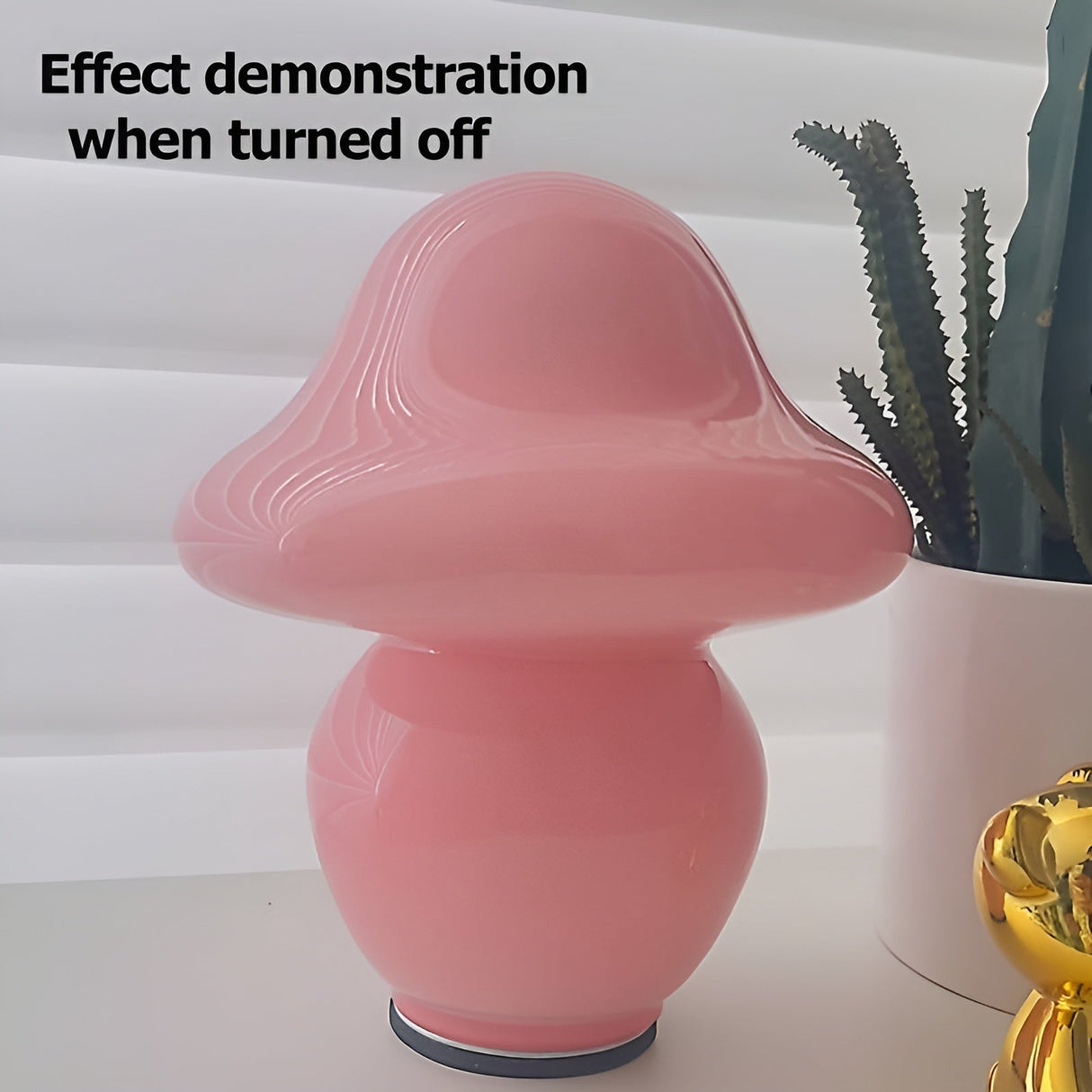 LumiGlow RGB Mushroom Bordlampe - Vintage charme, smart belysning MILA Sverige