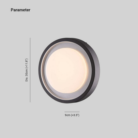 Hållbar Utomhusvägglampa Carvallo