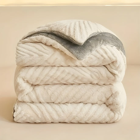 MapleWarm Blanket - Mysig Taft Lönnlöv Vinterfilt Carvallo