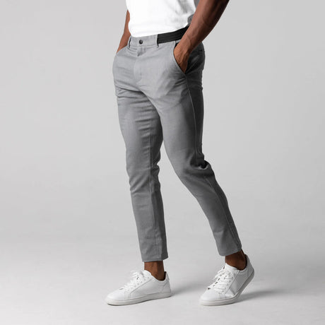 Herrbyxor Chinos Slim Fit 100% Bomull Modern Design Hemnix