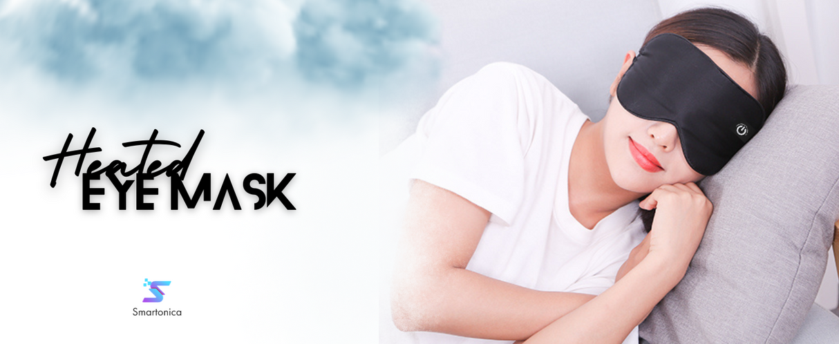 Royaleva Återuppladdningsbar Värmeögonmask för Avkoppling Carvallo
