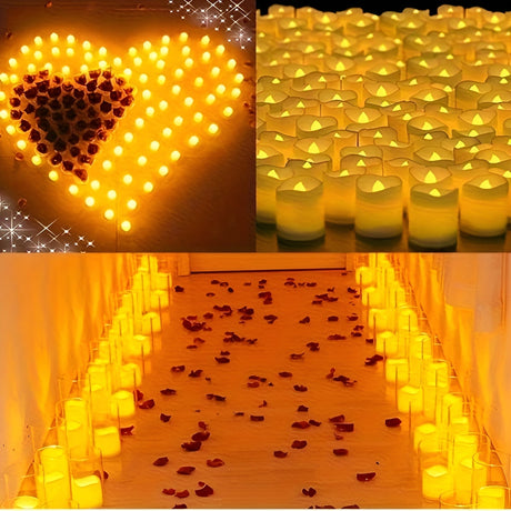 TwinkleLite Ljus - Flamsfria Flimrande Elektriska LED-Ljus Carvallo