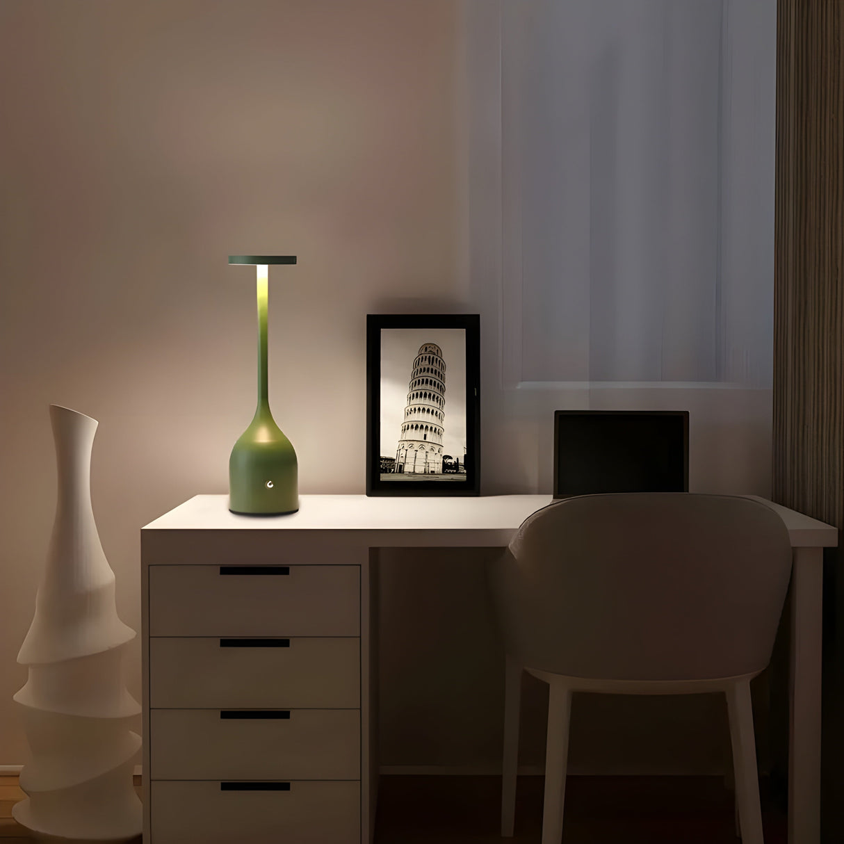 NoirLuxe Lampa – Uppladdningsbar Touch-styrd LED Skrivbordslampa Carvallo