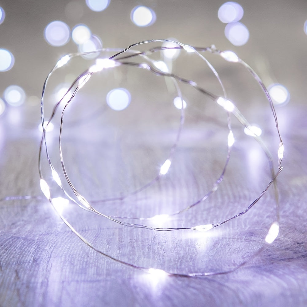 TwinkleWire - USB LED Koppartråd Ljuslina, Flerfärgad Dekoration Carvallo