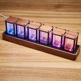 GlowEra – Retroinspirerad LED Nixie-rörklocka MILA Sverige