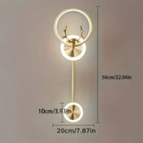 ModiGlow Light - Modern LED vägglampa med dubbel huvdesign Carvallo