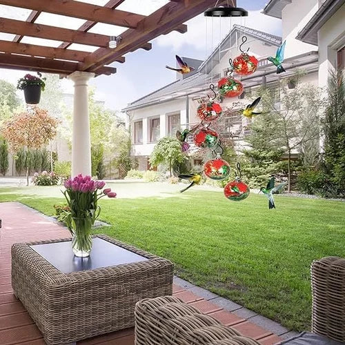 Carvallo - Charmiga vindspel kolibri-matninghus Carvallo