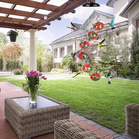 Carvallo - Charmiga vindspel kolibri-matninghus Carvallo