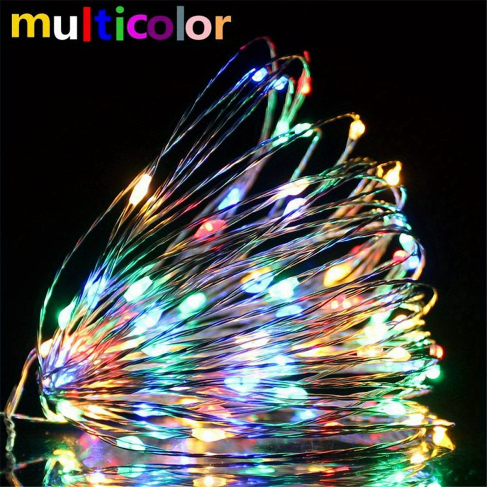 TwinkleWire - USB LED Koppartråd Ljuslina, Flerfärgad Dekoration Carvallo