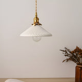 AmberZen Light – Vintage Keramik Glas Hänglampa Carvallo