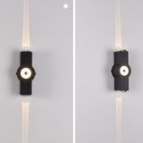 Väderbeständig Cross-Form Utomhusvägglampa med Mjukt Vitt LED-ljus Carvallo
