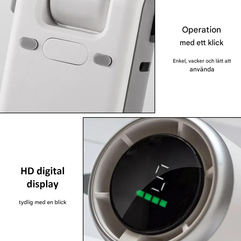 TurboBreeze - Handhållen Mini-turbofläkt för Resor och Vardagsbruk-Handfläktar-BB-Hemnix
