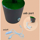 Juldekorationer LED Falsk Blad Lampa Carvallo