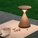 Uppladdningsbar LED-bordslampa | 100h driftstid | Varm vitt ljus | Minimalistisk & Touch-dimbar Carvallo
