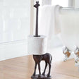 Fristående toalettpappersställ i gjutjärn av giraff — Quirky Animal Bathroom Decor MILA Sverige