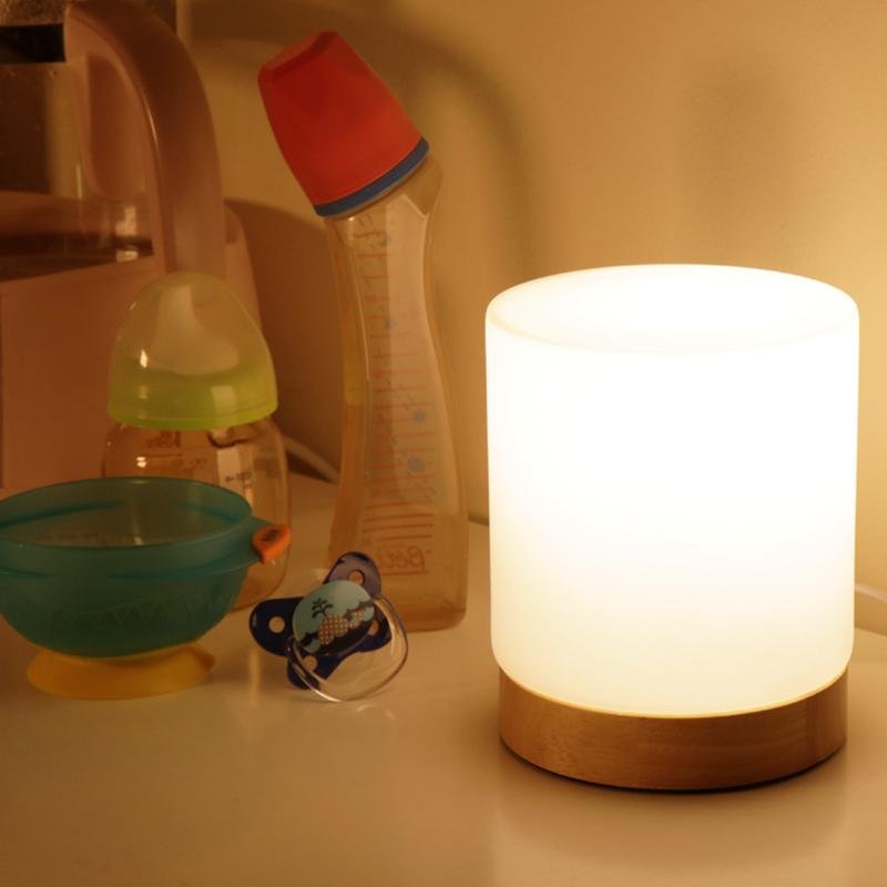 Fiorani Casa | Mini Glasbordslampa med touch-öppningsfunktion för 360° belysning Carvallo