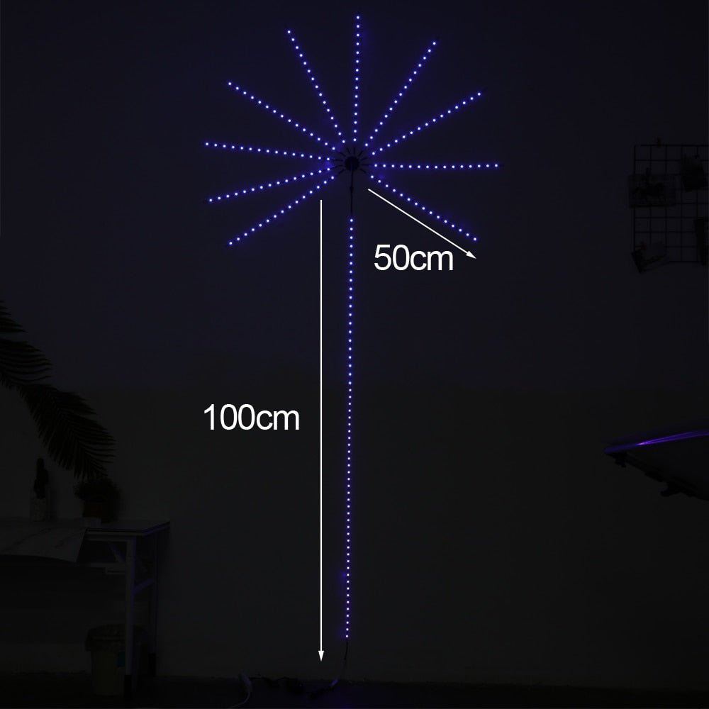 Royallure Firework LED Strip Lights – Ljudaktiverade, Musik Synchronis ...