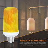 LED-lampor med flameffekt