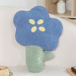 Fleece Flower Throw Cushion i bomull med söt design Carvallo