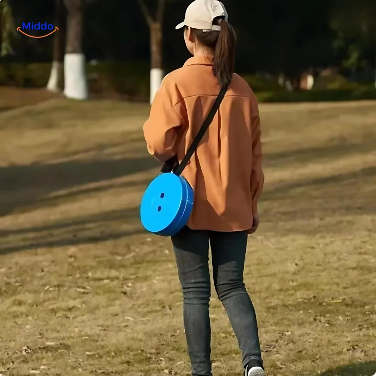 Flexistool - Teleskopisk justerbar pall med halkfri matt yta MILA Sverige