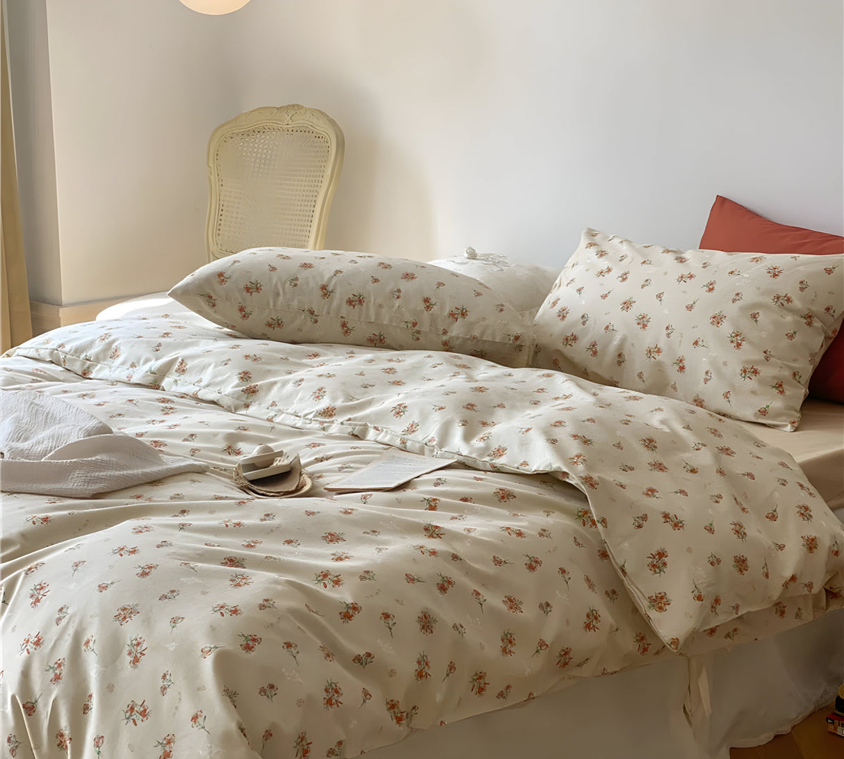 LushPetal Set – Elegant Blommig Sängset Carvallo