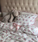 LushPetal Set – Elegant Blommig Sängset Carvallo